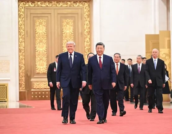 特朗普时隔九年再访华,欧洲陷入